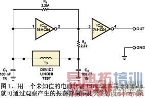 ͼ1��һ��δֵ֪�ĵ�д���Pierce�����ľ���Ϳ�ͨ���۲����������Ƶ�ʲ����ֵ