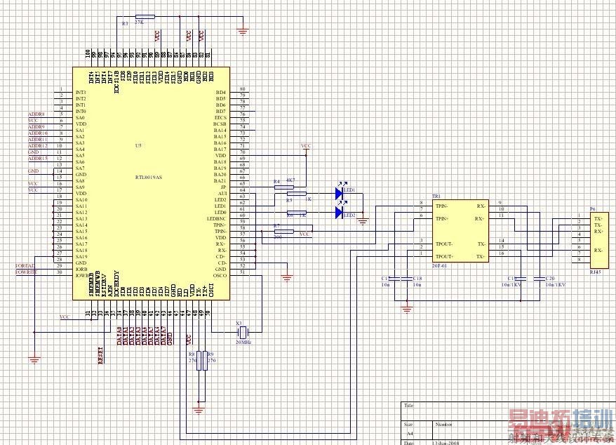点击看大图 原理图设计