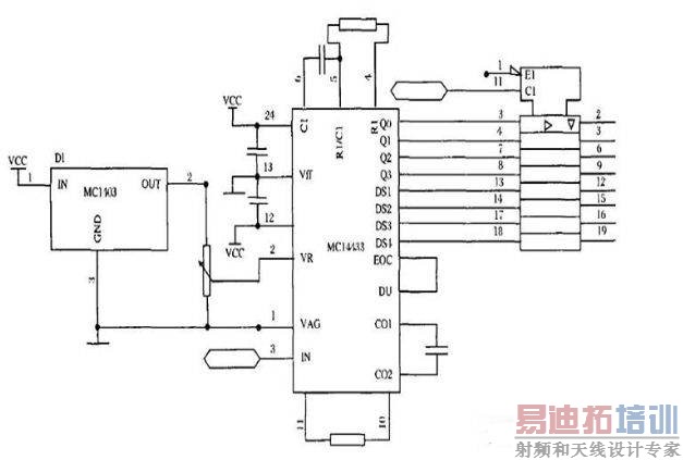 Ѫѹ��ģ��ת����·ԭ��ͼ