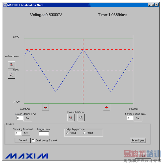 ͼ5. ����Ļ������ʾʱ��͵�ѹ