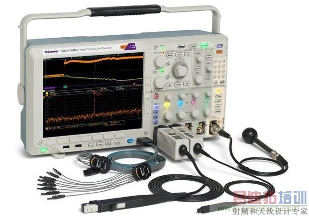 �����ʾ����(MDO)��Ƶ�׷����ǡ�ʾ�������߼������������һ̨�Ǳ��ڣ����Դ�ȫ����̨�����в���ͬ���Ķ�����ʱ������Ĳ��������ͼ����ʾ����̩�˹�˾��MDO4000B��