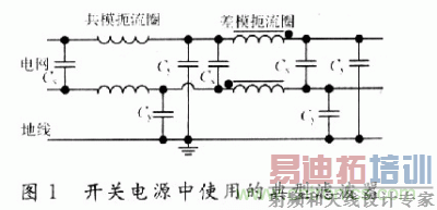 开关电源中使用的典型滤波器