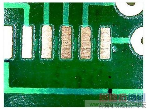 阻焊层(显微镜图像)