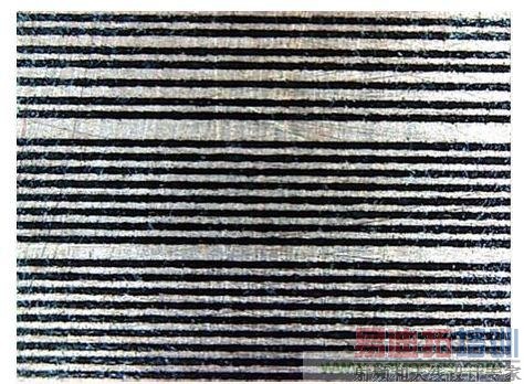 这是碳粉转印后的图像