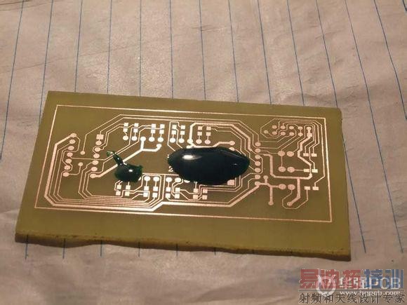 DIY图文教程:绿油阻焊热转印制作PCB
