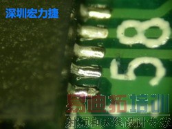 QFN侧边焊脚吃锡良好2