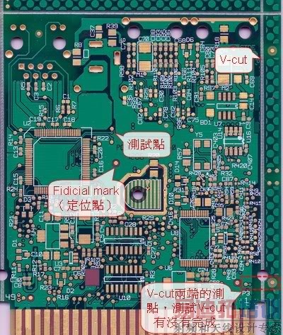 PCB测试点