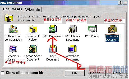 �½�PCB�ļ�ע��