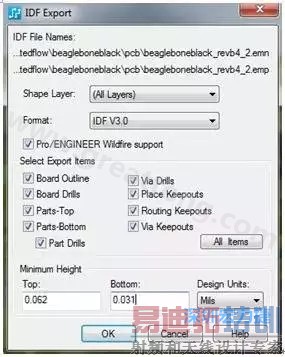 ������PCB��ƹ��ߣ���ʾ��ΪPADS�������ò���-���ں�����