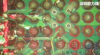 ͼΪ Dye Penetration Test �Ľ�������Ժ����ԵĿ��������½��кܶ�ŵ� BAG �������մȾ����ҩˮ����ʾ�⼸�ŵĺ���(balls)�пպ�����ѵ����Ρ�