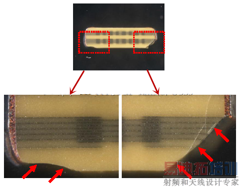 �����ѵ���������ݳ�����Ƭ����Ƭ���������ѵĺۼ��Ӷ˽Ӵ���б���ѿ������������ȷ���ǻ�е��Ӧ������ɵ����ѡ�