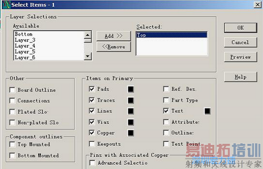 ��Customize Document�����Layerѡ�������ͼ��Ԫ�ء�