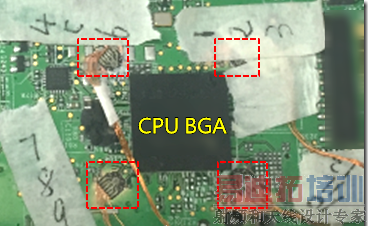BGA���ѣ�ʹ��Ӧ��Ƭ(Strain Gauge)�����·�嵽���ĸ����ڲ����ϴ������