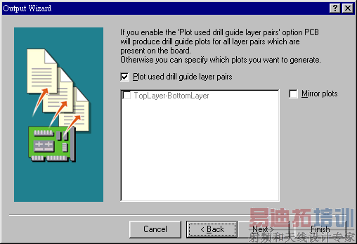 �ڶ�ֵΪ���Ϊ������ײ�Ҫ����ļ�����Ϊ50mil��С��ͼ��