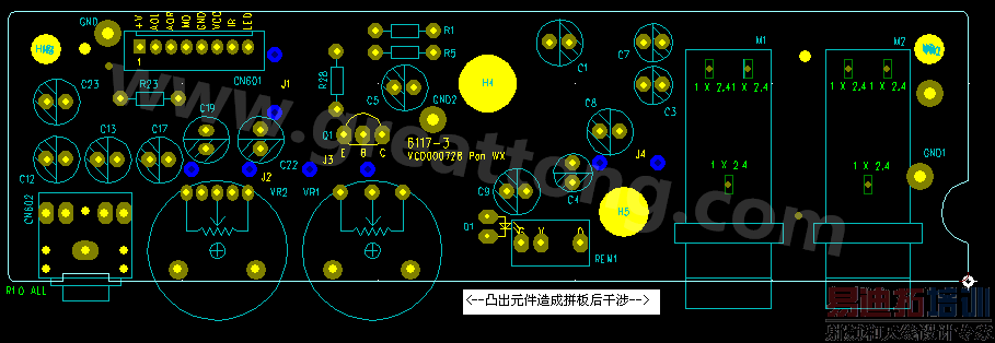 PCB��ư���������͹��Ԫ����ƴ����Ƶ�Ӱ��