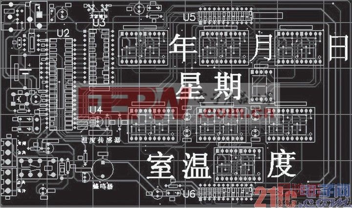 ����ʱ�ӵ�·�Զ�������ɺ��PCB