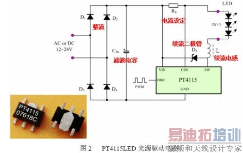 实用LED台灯设计方案