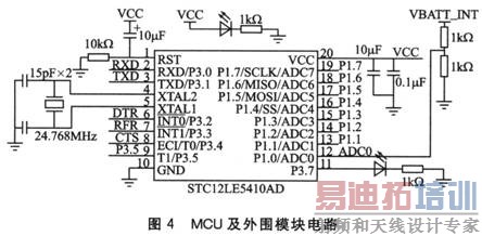 MCU����Χģ���·
