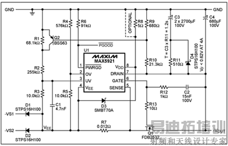 MAX5921���Ųο����ԭ��ͼ