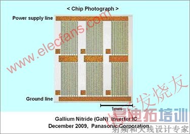 带集成控制和增强型GaN功率器件的单片三相反相器IC www.elecfans.com