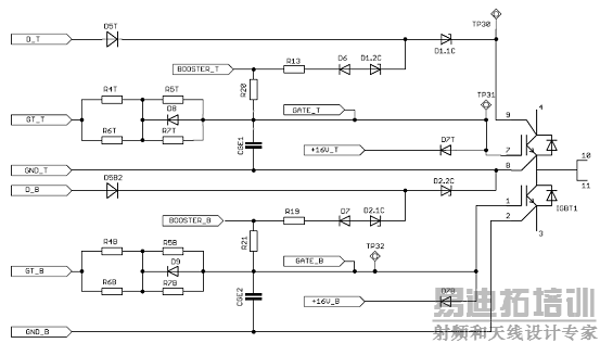 Figure 1. The schematic for the reference design.