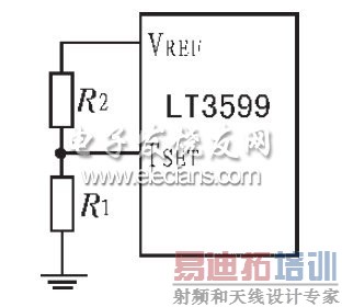 图6 用TSET管脚设计温度保护电路