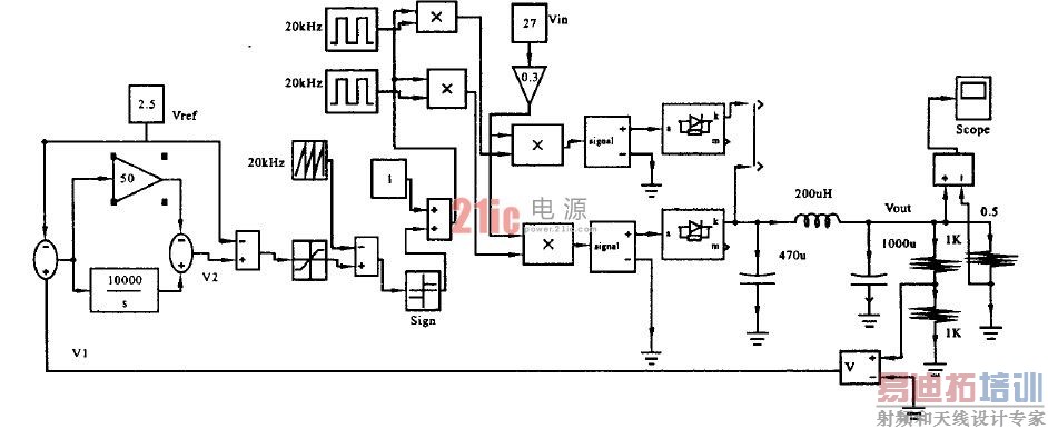 图3 电路原理仿真