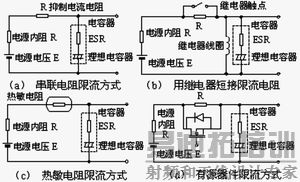 限制上电电流的措施
