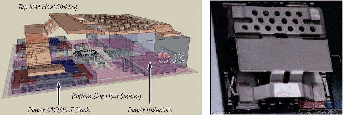 ���ʸ��󡢳ߴ��С���¶ȸ��͵ĸ��ص� DC/DC ����  �߱�����ʽɢ�����Ĵ����� SoC ��װpower.21ic.com