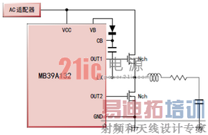 ͼ3 MB39A132�ļ򵥿�ͼ��Nch/Nch��