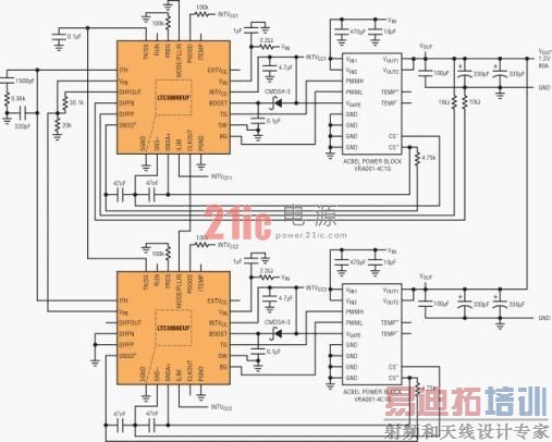 以超低电感器DCR 采样的电流模式开关电源实现高效率和高可靠性