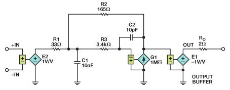 ����MFB�˲�����5������Ŵ��������·