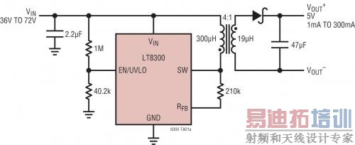 �����������ѹ���� LT8300 ����ʽת����