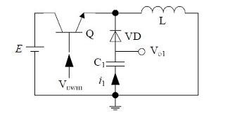 ��ͳ�ķǸ��븺��ѹ���ص�Դ��·�ṹ1