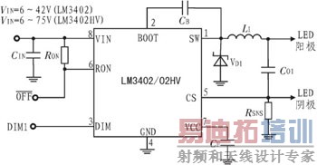 һ�ָ����Ȱ׹�LED�����·���