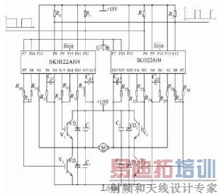 H��˫��ģʽPWM���ƵĹ���ת����·ԭ��ͼ 