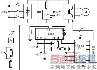 HL601A��������SPWMIGBT��Ƶ����ϵͳ��ԭ��ͼ