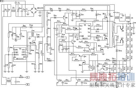 电子镇流器电原理图