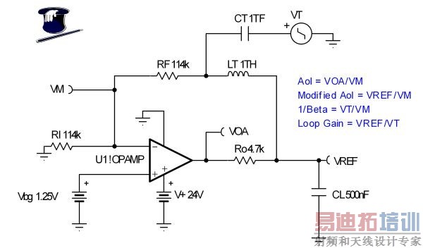 图9.5:AC 稳定性检查:原始电路