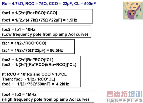 图 9.12:输出引脚补偿公式:双极性发射极跟随器