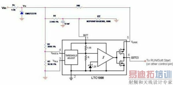 ͼ1�����пɵ��¶����ޡ��ɱ���ͺ��ѹ��Զ���¶ȸв����Ե�ɢ�ȱ���·��