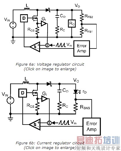 ͼ1: (a)��ѹ���ڵ�·��(b)�������ڵ�·��