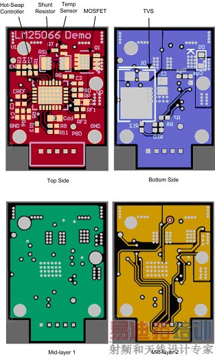 �ռ�����Ӧ���е�PMBus�Ȳ�ε�·��������