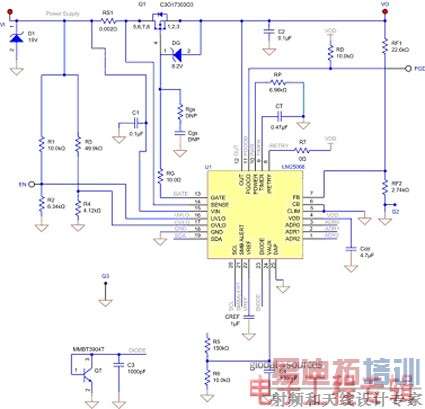 �ռ�����Ӧ���е�PMBus�Ȳ�ε�·��������