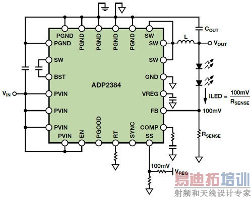 ��ѹ�������������ܿɵ���LED������