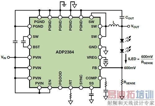 ��ѹ�������������ܿɵ���LED������