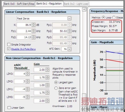 数字电源UCD92xx的输出电压波形优化与分析