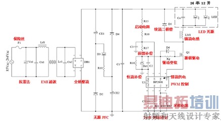 ����BP2808ʵ�ָ�Ч��LED������Դ���
