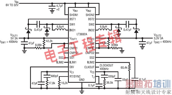 ��Ƭʽ��ѹ��LT3692A�����Ҫ��