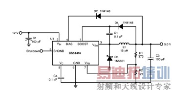 ͼ8��DTA�򵥵�DC-DCת����·��